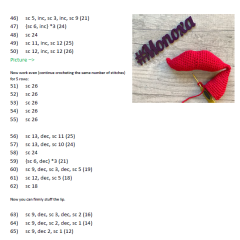 Oblina Ahhh Real Monsters amigurumi pattern by Monoxatoys