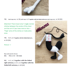 Oblina Ahhh Real Monsters amigurumi pattern by Monoxatoys