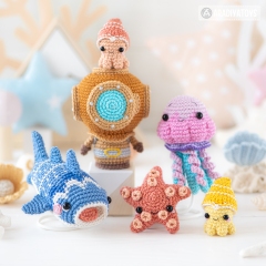 Deep Ocean ('Mini Kingdom') amigurumi pattern by AradiyaToys