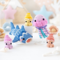 Deep Ocean ('Mini Kingdom') amigurumi pattern by AradiyaToys