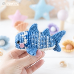 Whale Shark ('Mini Kingdom') amigurumi by AradiyaToys
