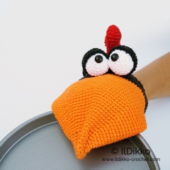Hot Chick Oven Gloves amigurumi pattern by IlDikko