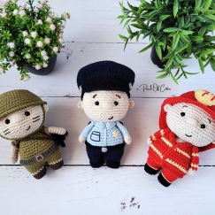 Firefighter, Policeman & Soldier