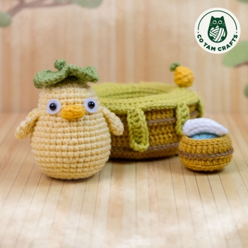 Otori-sama - Spirited Away amigurumi pattern by Co Tam Crafts