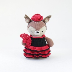 Spanish Dancer Outfit amigurumi by Madelenon