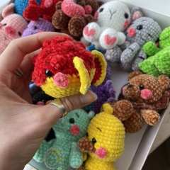 Blowfish Out of the Box amigurumi by Nelly Handmade