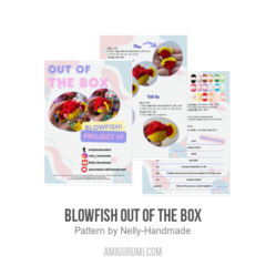 Blowfish Out of the Box amigurumi pattern by Nelly Handmade