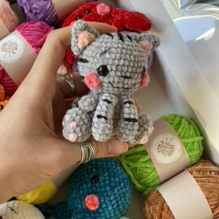 Cat Out of the Box amigurumi pattern by Nelly Handmade