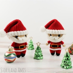 Mini Santa Claus amigurumi pattern by unknown