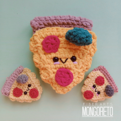 PIZZA amigurumi pattern by Mongoreto