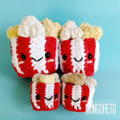 POPCORN amigurumi by Mongoreto