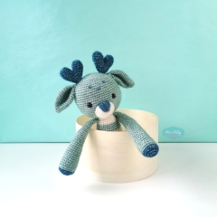 Reindeer Coco amigurumi by Mrs Milly