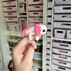 Baby Axolotl amigurumi pattern by All From Jade