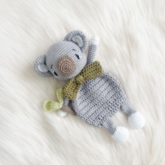 Kiki the Koala Lovey amigurumi pattern by Bluesparrow Handmade