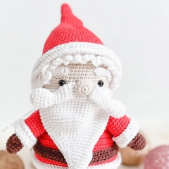 Mr Santa amigurumi pattern by Bluesparrow Handmade