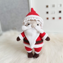 Mr Santa amigurumi pattern by Bluesparrow Handmade