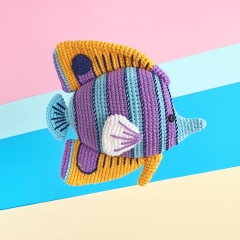 EDWIN THE BUTTERFLYFISH amigurumi pattern by Natura Crochet