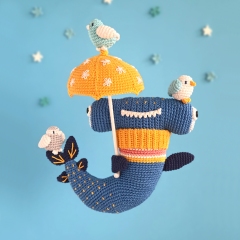 ROSS THE HAMMERHEAD SHARK amigurumi pattern by Natura Crochet