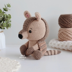 Armando, the Armadillo amigurumi pattern by Ana Maria Craft