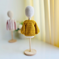 Fall sweaters amigurumi by Fluffy Tummy