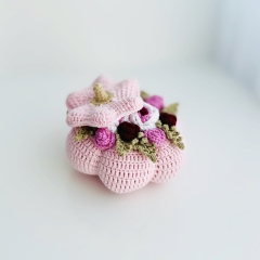 Floral pumpkins amigurumi pattern by Fluffy Tummy