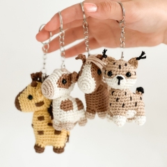 Tiny collection - great for keyring amigurumi pattern by Handmade by Halime