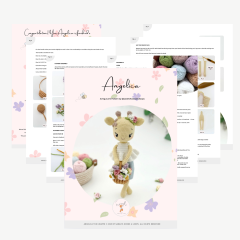 Angelica the Giraffe amigurumi pattern by Sarah's Hooks & Loops