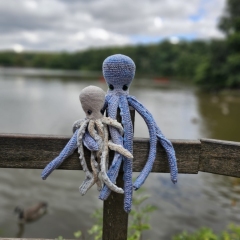 Gnocchi the Octopus amigurumi pattern by LittleEllies_Handmade