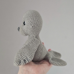 Soya the Seal amigurumi pattern by LittleEllies_Handmade