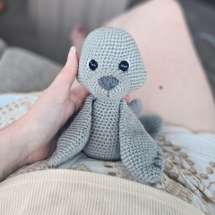 Soya the Seal amigurumi by LittleEllies_Handmade