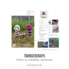 Twingersnaps amigurumi pattern by LittleEllies_Handmade