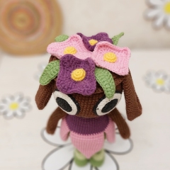 Bassie Bloomington amigurumi by Iryna Zubova