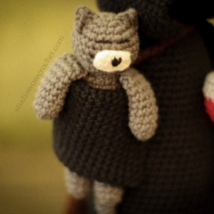 Death, Cats and Wine  amigurumi pattern by Mariia Zhyrakova