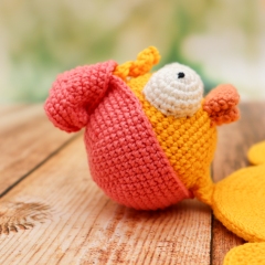 Splat Duck amigurumi by Mariia Zhyrakova