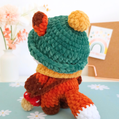 Cozy Fox amigurumi pattern by Hugurumitoys