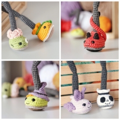 Halloween Spider amigurumi pattern by Planet Piu