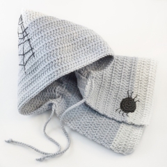 Halloween Spider amigurumi by Planet Piu