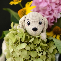 Bary the dog bookmark  amigurumi pattern by Plączenitka