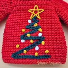 Doll Robin and Outfit Jingle amigurumi by Schipper Amigurumi