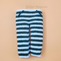 Doll Robin and Outfit Jingle amigurumi pattern by Schipper Amigurumi