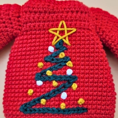 Outfit Jingle for doll Robin amigurumi pattern by Schipper Amigurumi