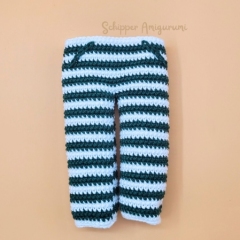 Outfit Jingle for doll Robin amigurumi by Schipper Amigurumi