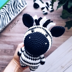 Hippo, Tiger & Zebra  amigurumi pattern by apinchofcotton