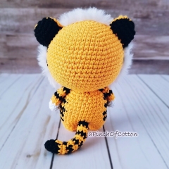 Leo the Tiger amigurumi pattern by apinchofcotton