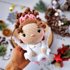 Lucy the Angel amigurumi by apinchofcotton