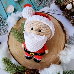 Mister Santa Claus  amigurumi pattern by apinchofcotton
