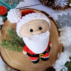 Mister Santa Claus  amigurumi by apinchofcotton