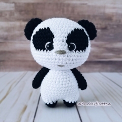 Molly the Panda amigurumi pattern by apinchofcotton