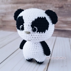 Molly the Panda amigurumi pattern by apinchofcotton