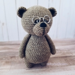 Toffee and Churro the Bears amigurumi pattern by apinchofcotton